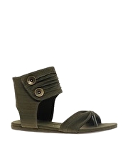 Blowfish Lakota Street Denim Cuffed Sandal