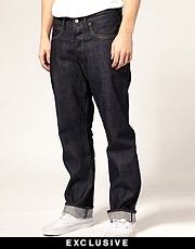 Blue Collar Worker Welder Raw Selvedge Jeans