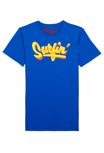 Blue Rodney Bingenheimer Surfin Tee by Worn Free