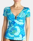 BLUMARINE BEACHWEAR - Kortärmad t-shirt - 4