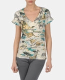 BLUMARINE BEACHWEAR - Kortärmad t-shirt - 5