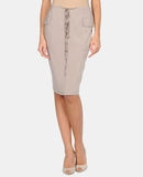 BLUMARINE - Knälång kjol - 4