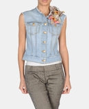 BLUMARINE - Ytterplagg denim