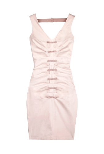 Blush Etrusco Bow Snail Dress by Sportmax