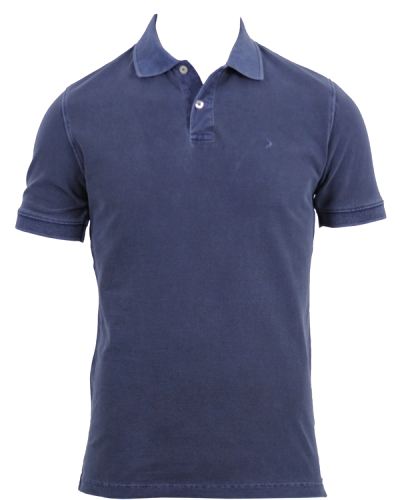 Boomerang Joe Pigment Polo Pique Midnight Blue