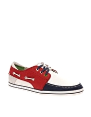 BOSS Green Yard Bird Boat Shoes