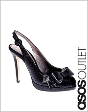 Bourne Premium Snake Bow Front High Heel