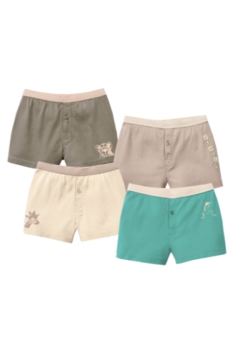 Boxerkalsong, 4-pack, pojk