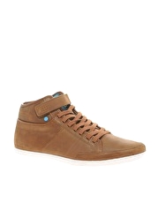 Boxfresh Switch Leather Hi-Top Trainers - 2