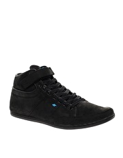 Boxfresh Switch Leather Hi-Top Trainers