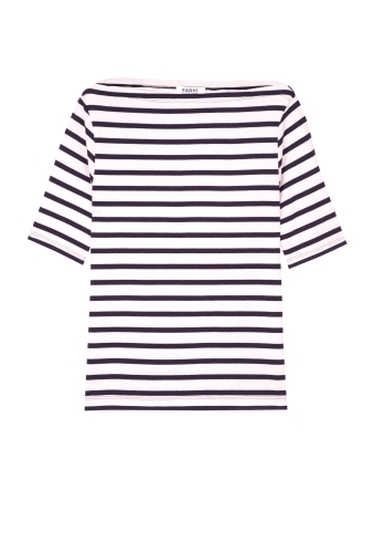 Breton Pastel Stripe Tee by Farhi by Nicole Farhi