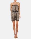BRUNELLO CUCINELLI - Kort dungaree