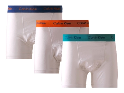 Calvin Klein - 3-pack Boxer Ariel White