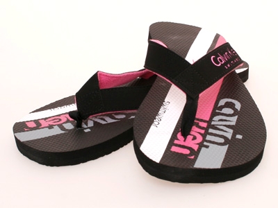 Calvin Klein - Bolt Logo Flip Flop Black