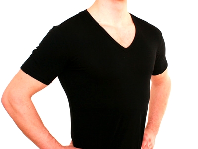 Calvin Klein - CK One Black V-neck T-shirt 2-pack