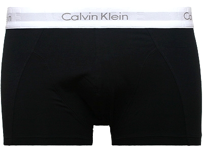 Calvin Klein - WHITE Trunk Black