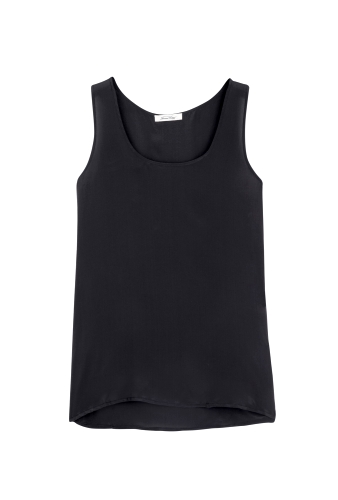 Carbon Pierre Silk Tank by American Vintage