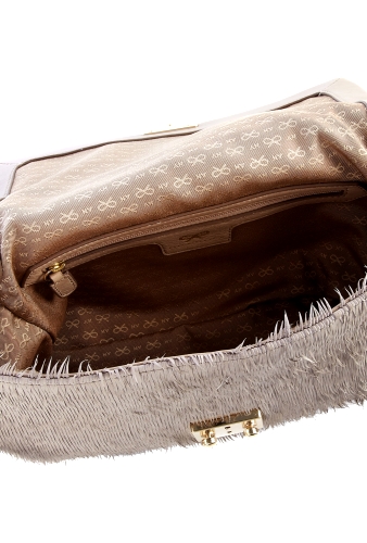Carker Embelished Fringed Leather Bag by Anya Hindmarch
