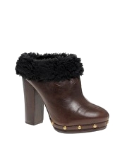 Carvela Alpine Faux Fur Clog Mule