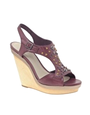 Carvela Kastor Wooden Wedged Sandals