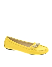 Carvela Lolita Chain Front Flat Shoe