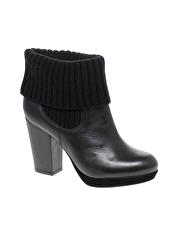 Carvela Sock Cuffed Ankle Boots