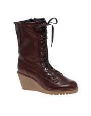 Carvela Some Lace Up Wedge Boot