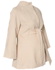 Cashmere Coat White