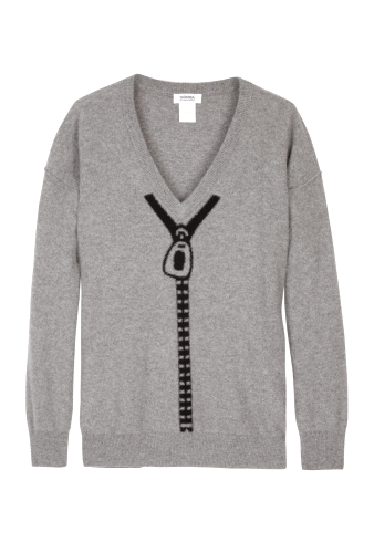 Cashmere Oversized Trompe L'Oeil Jumper by Sonia by Sonia R