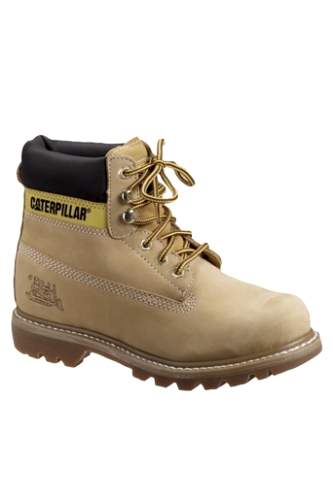 Caterpillar känga i nubuck/skinn, stl 36-41