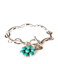 Chain And Daisy Bracelet