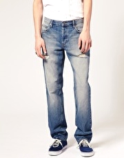 Cheap Monday Five Blue Trash Jeans