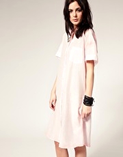 Cheap Monday Silk Mix Shirt Dress