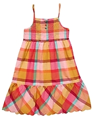 Checked Dress