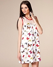 Cherry Silk Dress