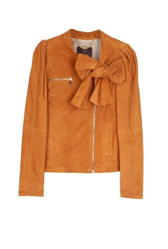 Chesnut Floppy Bow Biker by Mulberry