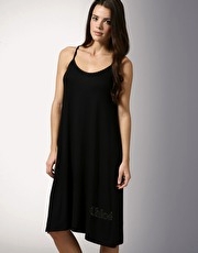 Chloe Stud Logo Strappy Beach Dress