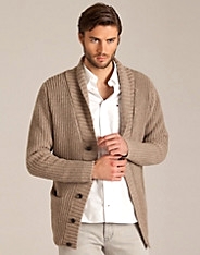 Chunky Shawl Cardigan