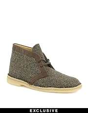 Clarks Originals Exclusive to ASOS Harris Tweed 1950s Desert Boots