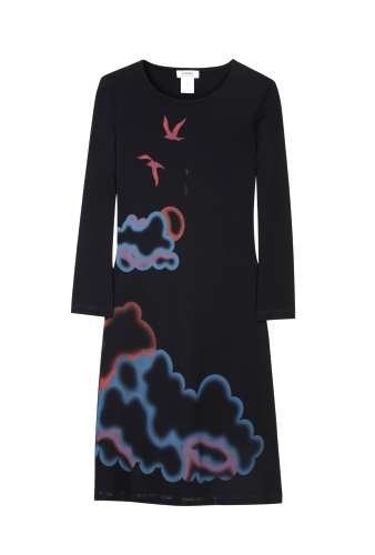 Cloud Jersey Dress and Matching Shopper by Sonia by Sonia Ry