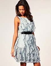 Coast Nettie Frilled Dress