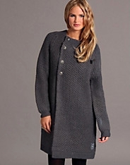Cocoon Long Cardigan Knit