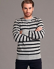 Coil Stripe Lambwool