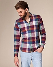 Colin Pocket Check Poplin