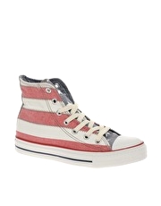 Converse All Star Speciality Stars & Stripes Hi-Top Trainers