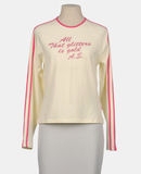 CONVERSE - Långärmad t-shirt