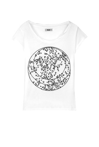 Copy Letters Tee by Acne