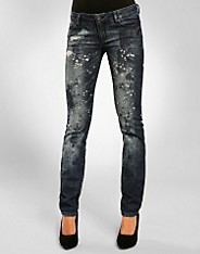 Coral Skinny Jeans