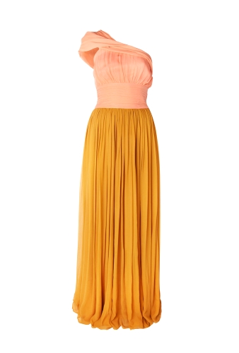 Cretine Block Colour Maxi Dress by By Malene Birger