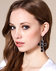Crucifix Earring